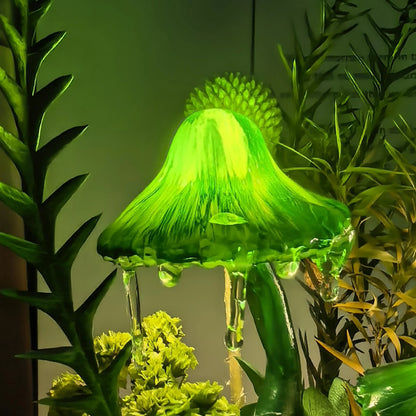 Whimsigoth Decor, Forest Handmade Mushroom Lamp