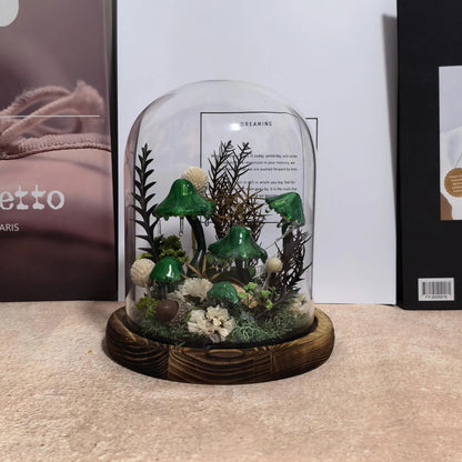 Whimsigoth Decor, Forest Handmade Mushroom Lamp