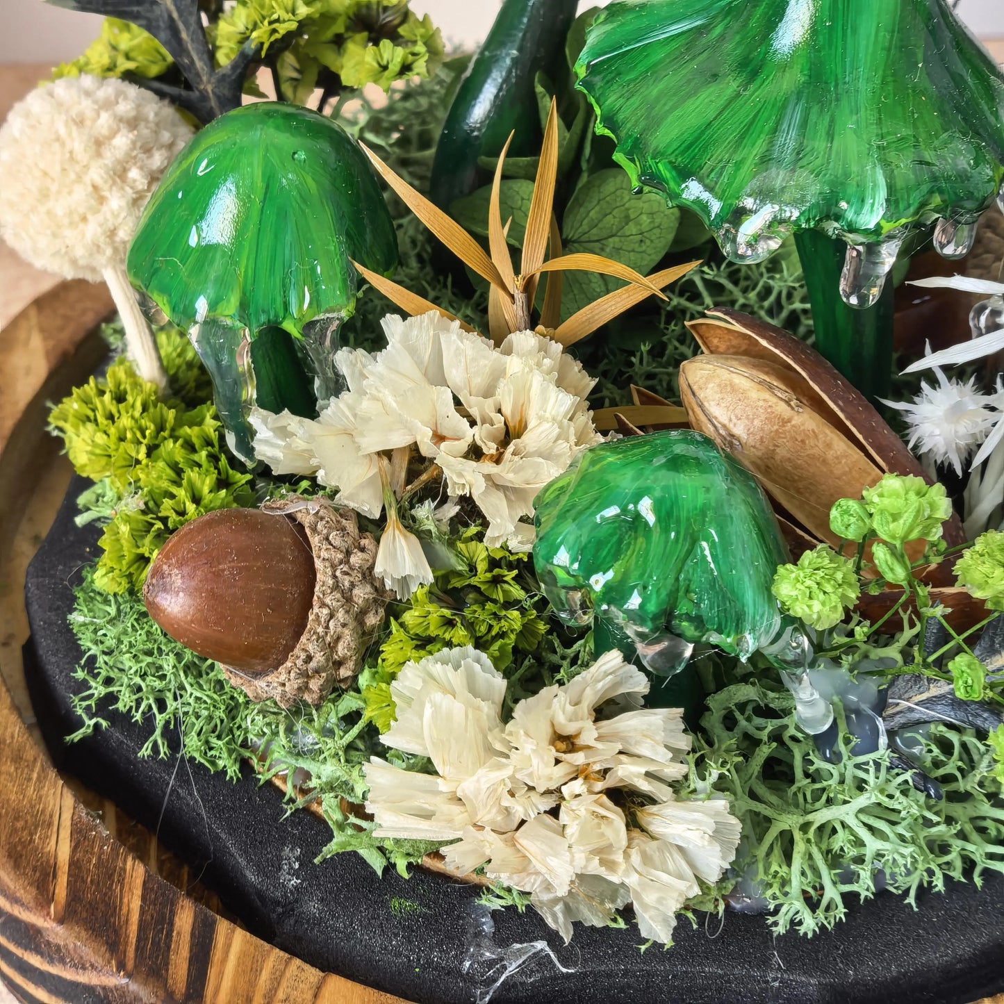 Whimsigoth Decor, Forest Handmade Mushroom Lamp